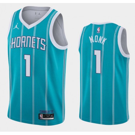 Maillot Basket Charlotte Hornets Malik Monk 1 2020-21 Jordan Brand Icon Edition Swingman - Homme